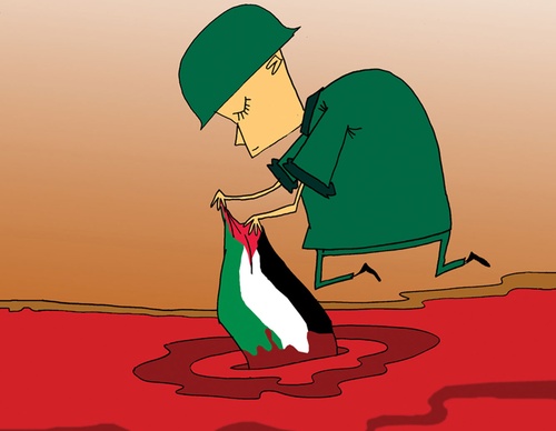 Galería de caricaturas sobre el genocidio de Gaza