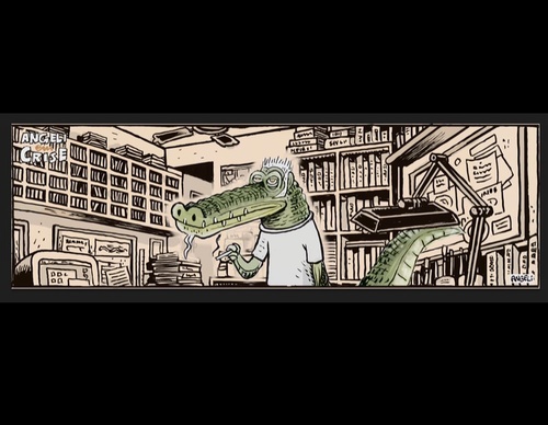Galería de caricaturas de Arnaldo Angeli Filho-Brasil