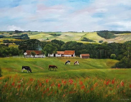 Gallery Of Painting By Celso Oliveira - Brazil