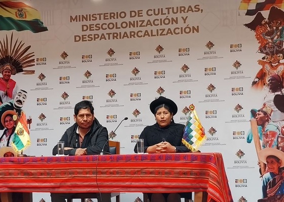 Ministro destaca presença da Bolívia na Bienal de Arte de Veneza