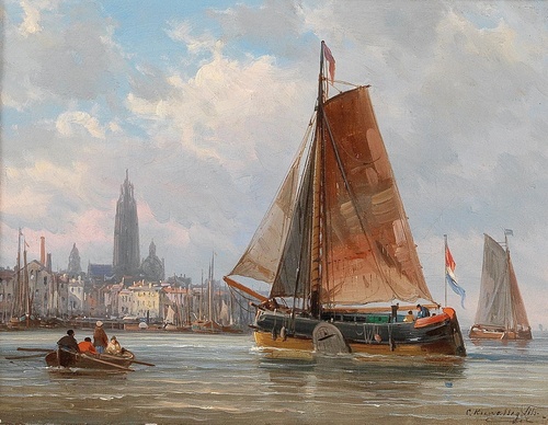 Gallery Of Painting By Charles Kuwasseg-France