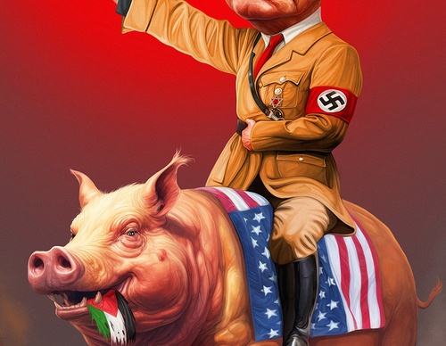 holocide caricature