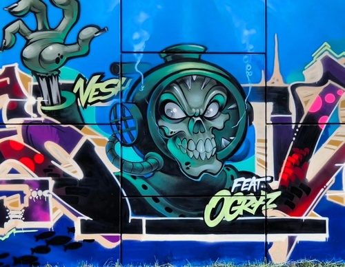 Galería de arte callejero de Ogryz - Brasil