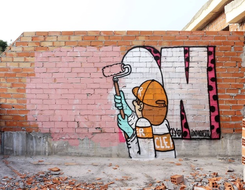 Gallery Of Street Art By Imon - Spain