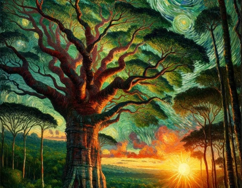Galeria de ilustrações de Sander van der Horst - Nova Zelândia