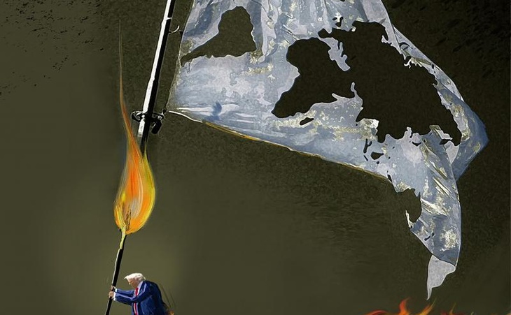 World on fire