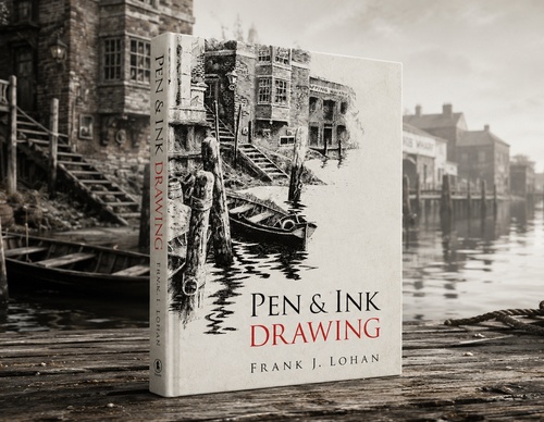 Pen and Ink Drawing by Frank J. Lohan