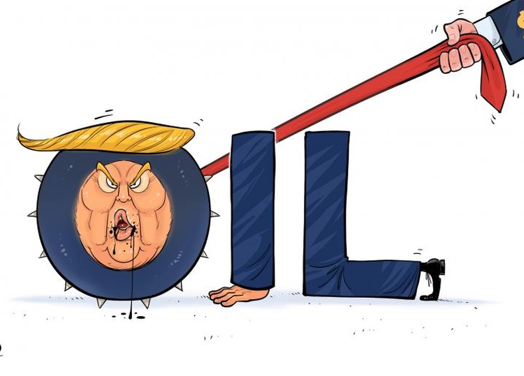 Trump… the oil dog