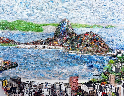 Gallery of artworks by Vic Muniz-Brazil