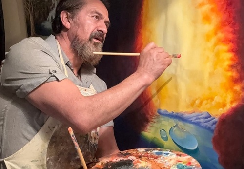 Nariñense lidera concurso internacional de pintura en Londres