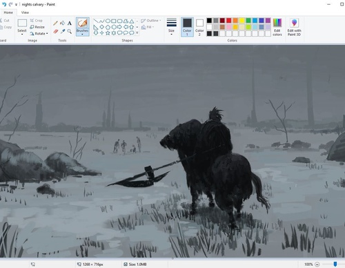 Gallery Of Drawing With Windows Paint By Christian Young - USA_1