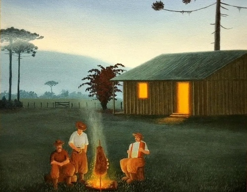 Gallery Of Painting By Emanuel Sansana - Brazil