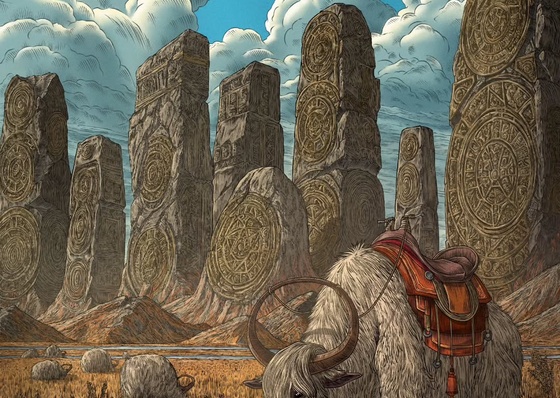 Galeria de ilustrações de Luca Testi - Itália