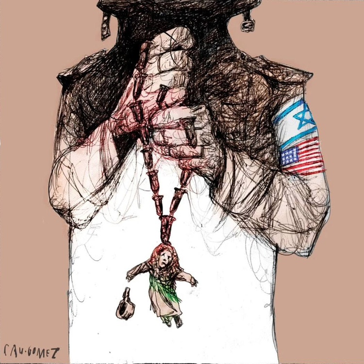 El cautiverio de niños palestinos