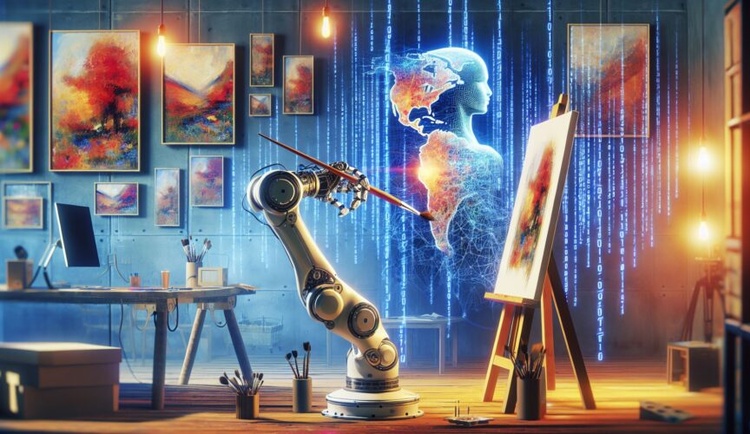 Artificial Intelligence and the Reconfiguration of Artistic Practices