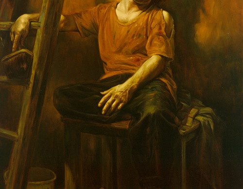 Galería de pintura de morteza katouzian- Irán
