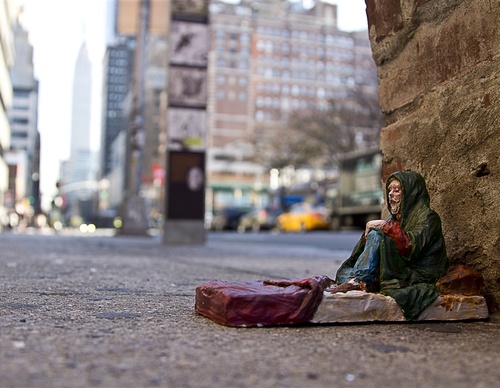 Gallery of Sculpture & Modern art by Isaac Cordal-Spain