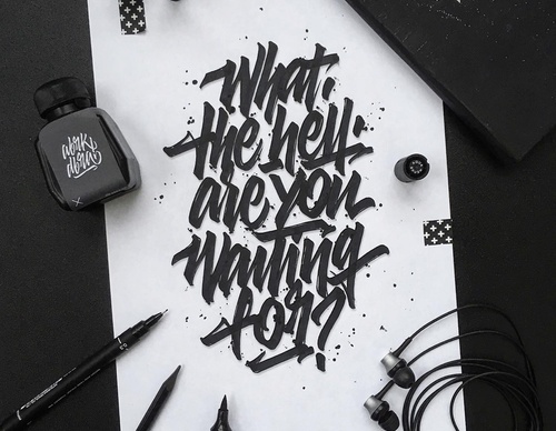 Gallery Of Calligraphy By Dima Abrakadabra - Russia