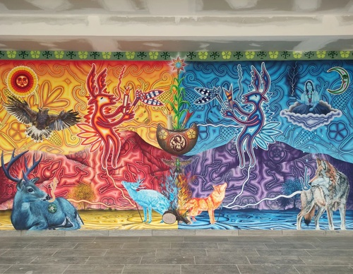 Galería de arte callejero de Nashi Bime - México