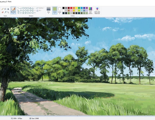 Gallery Of Drawing With Windows Paint By Christian Young - USA_1