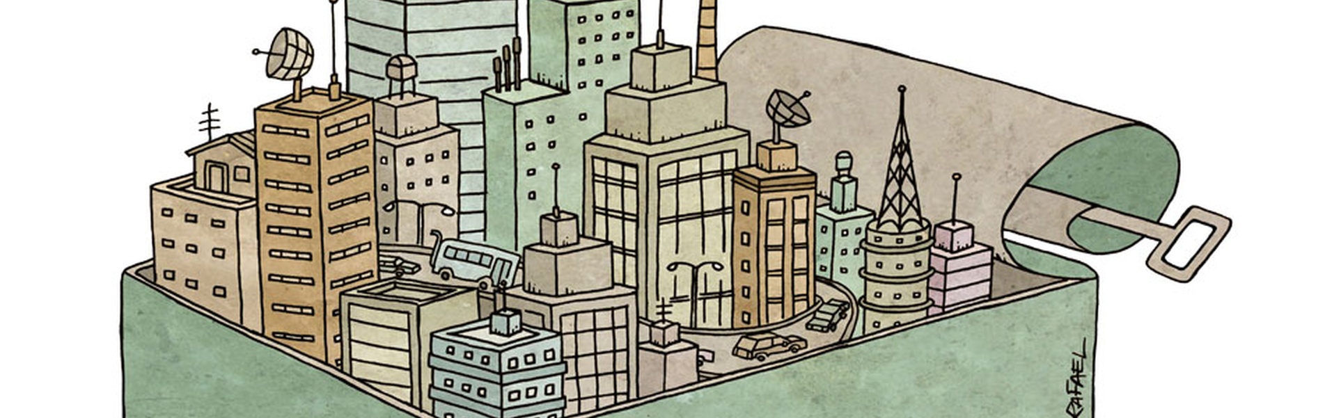Galeria de Cartoon de Rafael Corrêa-Brasil