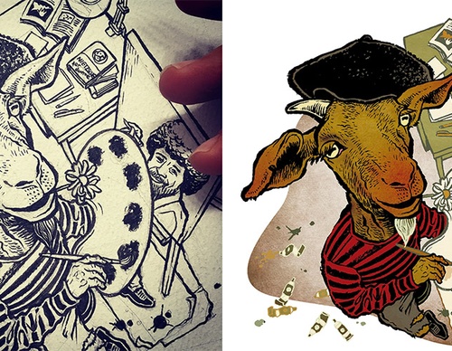 Gallery of Illustration & Graphic Works by Javier Medellin Puyou – Mexico