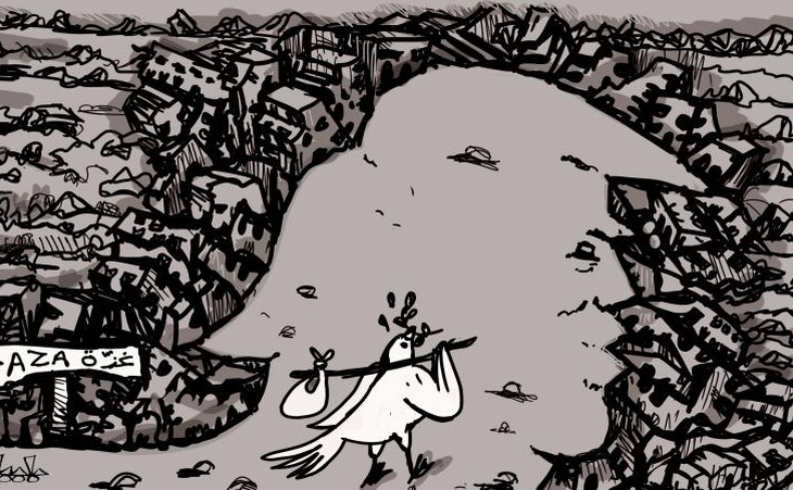 TRUMPEACE  BACK TO GAZA