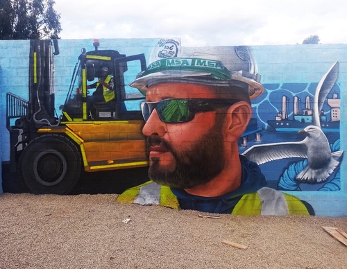Galería de arte callejero de Kevin Galassi - Chile