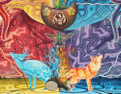 Galería de arte callejero de Nashi Bime - México