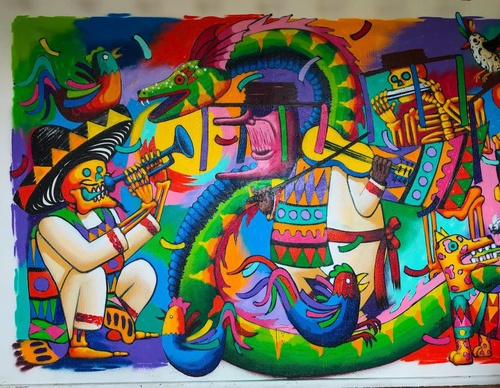 Galería de arte callejero de Spaik - México
