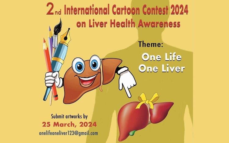 2nd International Liver Health Cartoon Contest -India 2024