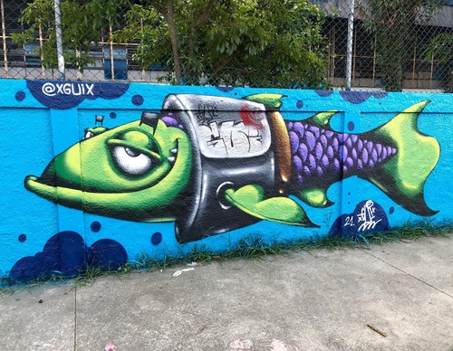 Galeria De Arte De Rua Por Guix - Brasil