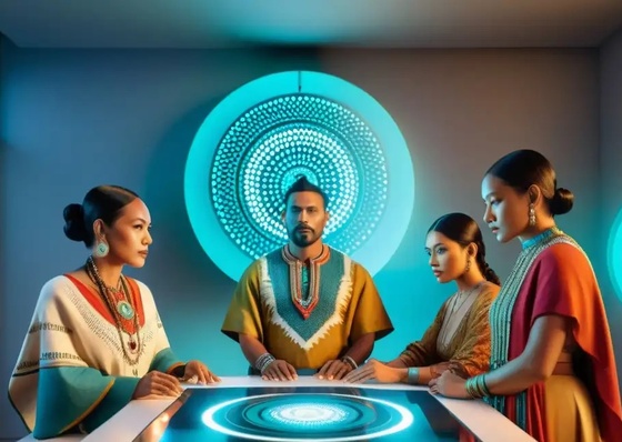 The Role of Artificial Intelligence in the Creation and Dissemination of Indigenous Art