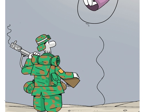 Galeria de cartoon sobre o Genocídio de Gaza