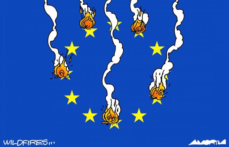 Wildfires in Europe