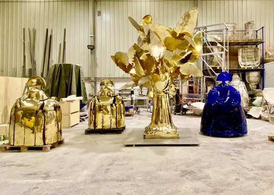 Gallery of sculpture and apinting by Manuel Valdes - Spain