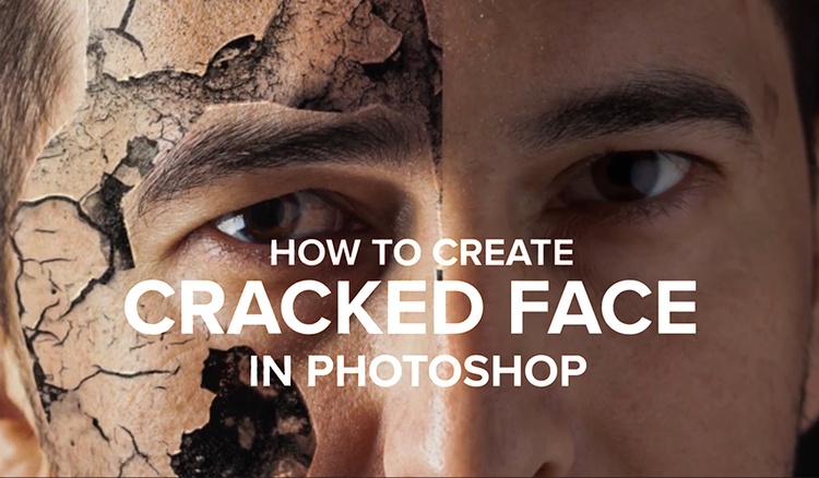 Cómo Hacer un Efecto de Rostro Agrietado - Tutorial de Photoshop