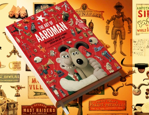 Libro de animación El arte de Aardman