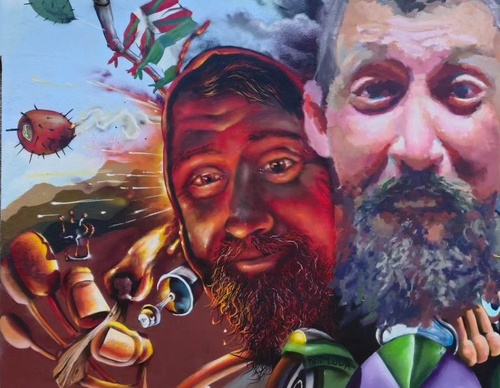Galería de arte callejero de Nauni - España