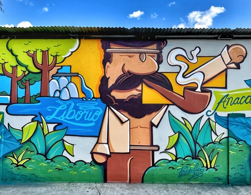 Galeria de arte de rua de Nestor Garcia Aka - República Dominicana