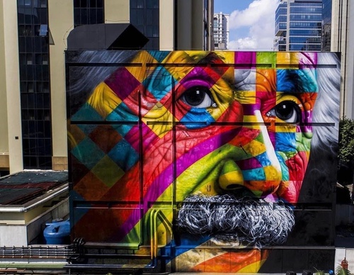 Gallery of street painting by Eduardo Kobra - Brazil