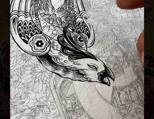 Gallery of Illustration & Graphic Works by Javier Medellin Puyou – Mexico