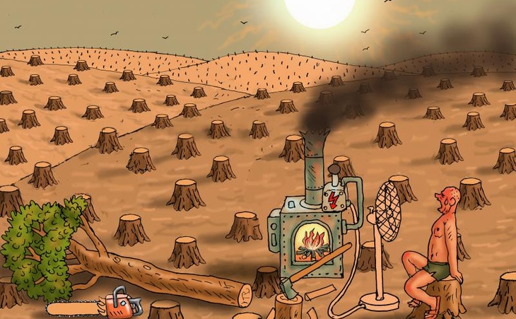 THE LAST WORLD WARMING TREE