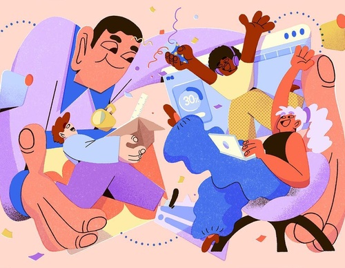 Galería de ilustraciones de Kezia Gabriella - Singapur