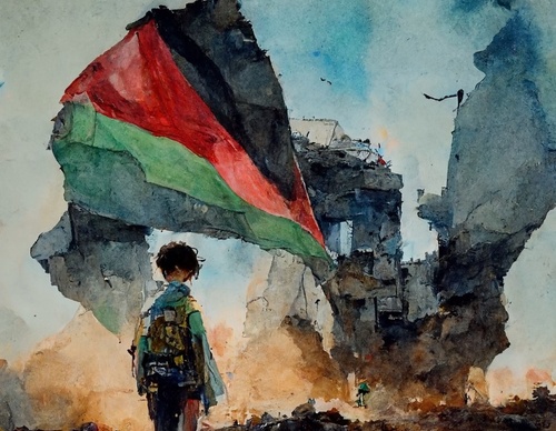 Gallery Of Illustration By Hazim Bitar - Palestine