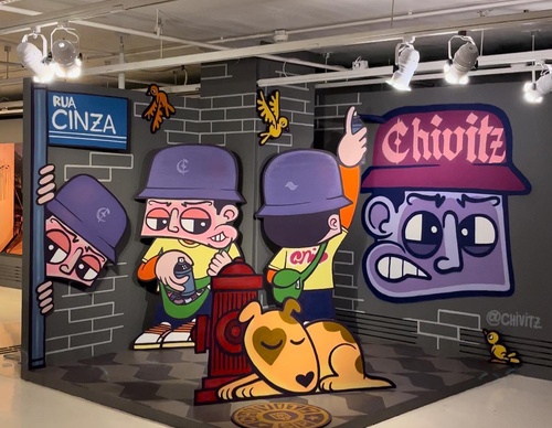 Galeria De Arte De Rua De Chivitz - Brasil