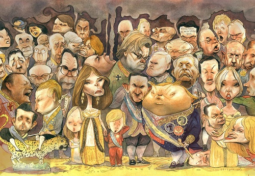 Gallery of caricature by Steve Brodner- USA