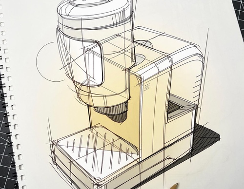 Gallery Of Design Sketching By Marius Kindler - Germany