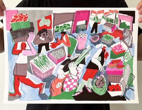 Galería de ilustraciones de Kezia Gabriella - Singapur