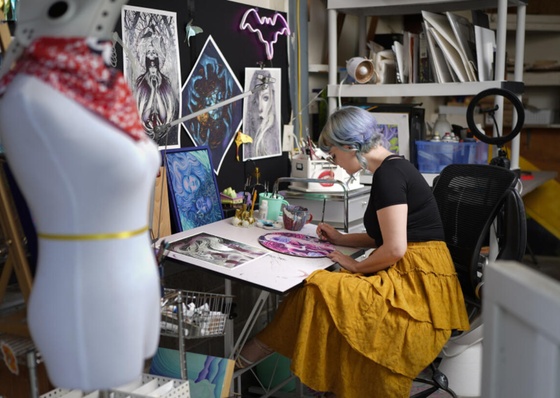 Artistas visuales luchan contra empresas de inteligencia artificial